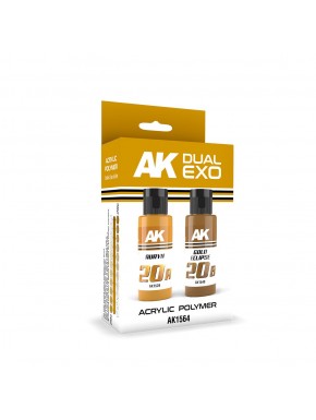 Set de peinture acrylique Dual Exo 20 Auryn Gold Eclipse