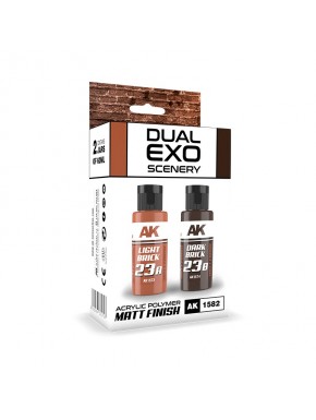 Set de peinture Dual Exo Scenery 23 d'AK-Interactive.