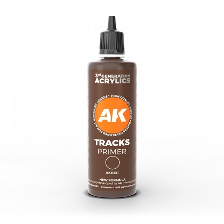 Bouteille d'apprêt acrylique pour chenilles AK-Interactive