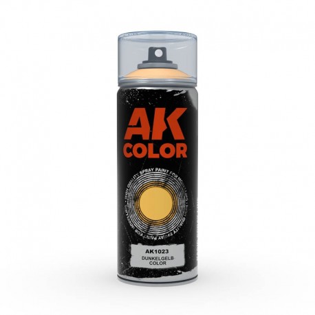 Bombe de spray Dunkelgelb AK-Interactive 150 ml