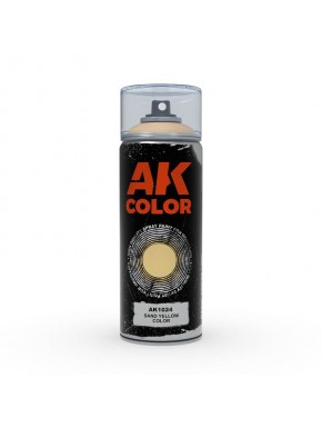 Spray de peinture jaune sable AK-Interactive 150 ml