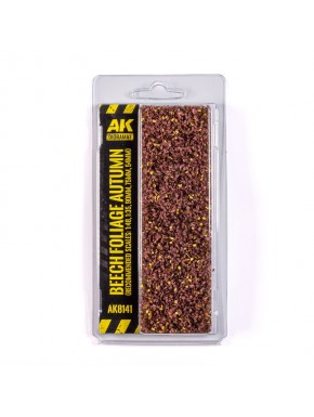 Feuillage miniature d'automne pour dioramas