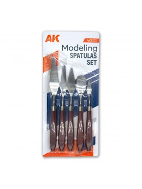 Ensemble de spatules de modélisation AK-Interactive