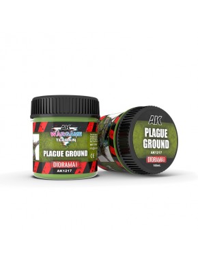Texture de terrain vert Plague Ground par AK-Interactive