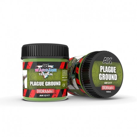 Texture de terrain vert Plague Ground par AK-Interactive