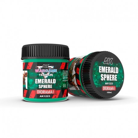 Texture verte émeraude pour figurines 100ml