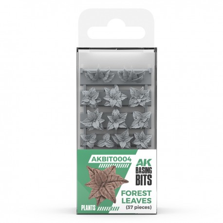 Folhas de resina 3D AK Basing Bits para dioramas
