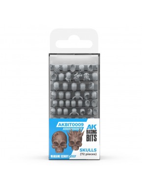 Petit crânes en résine 3D pour miniatures
