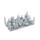Peças Village Ruins da AK-Interactive para miniaturas