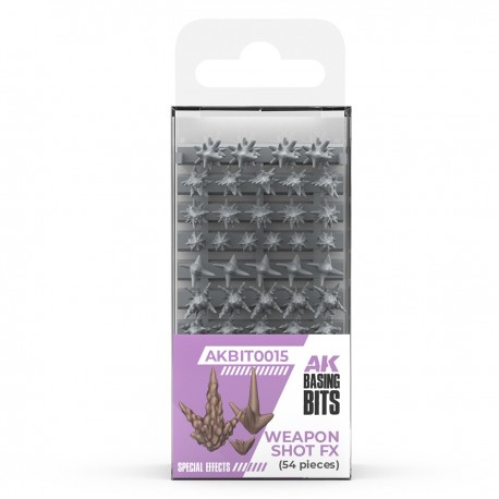 Efeitos de disparo de arma para miniaturas