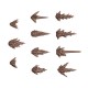 Efeitos de disparo de arma para miniaturas