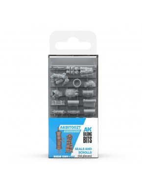 Conjunto Seals & Scrolls de 46 peças para miniaturas