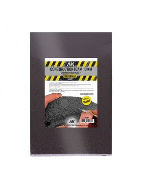 Espuma de construcción negra 10mm alta densidad