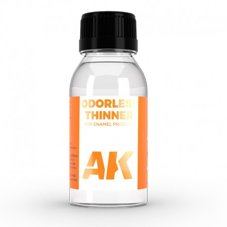 Bouteille de diluant inodore AK-Interactive 100 ml