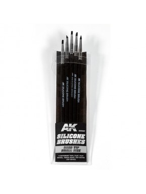 Pincéis de silicone pequenos da AK-Interactive