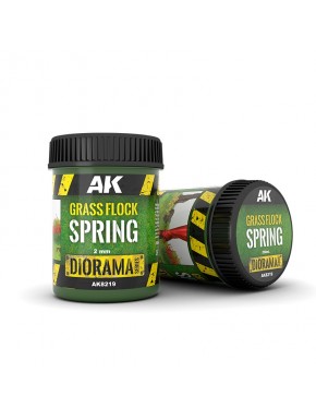 Contenant de Grass Flock 2mm Spring pour modélisme