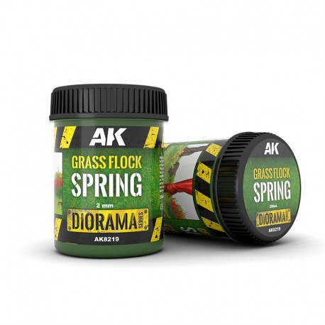 Contenant de Grass Flock 2mm Spring pour modélisme
