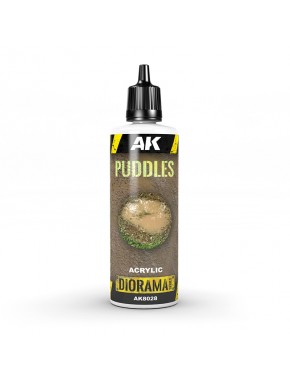 Bouteille de 60ml de Puddles pour dioramas par AK-Interactive