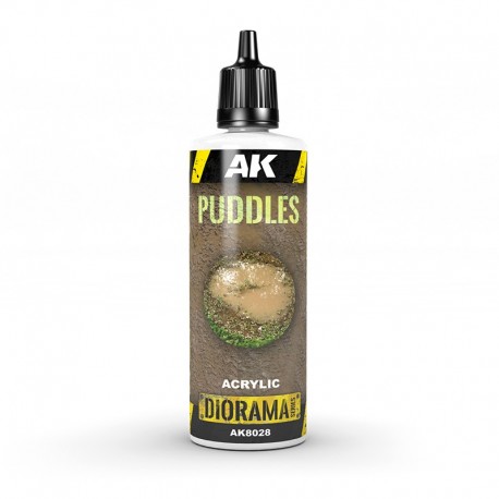 Bouteille de 60ml de Puddles pour dioramas par AK-Interactive