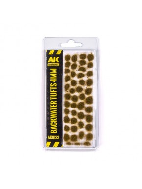 Touffes de Remanso 4 mm pour dioramas de AK-Interactive