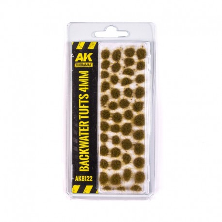 Tufts de Remanso 4 mm para dioramas da AK-Interactive