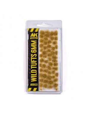 Touffes Sauvages 6mm dans un paquet AK-Interactive