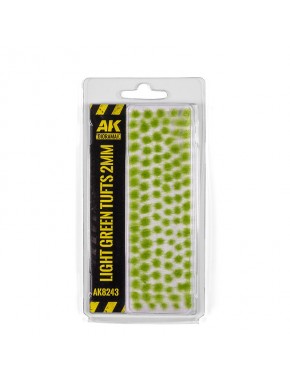 Touffes vert clair 2mm AK-Interactive