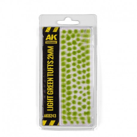 Touffes vert clair 2mm AK-Interactive