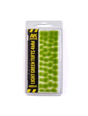 Touffes vert clair 4mm AK-Interactive