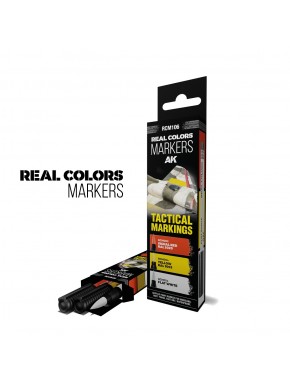 Set de marqueurs acryliques AK-Interactive avec couleurs tactiques