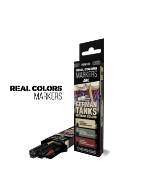 Set de marqueurs AK German Tanks Interior Colors
