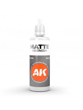 Bouteille de vernis mat AK-Interactive 60 ml