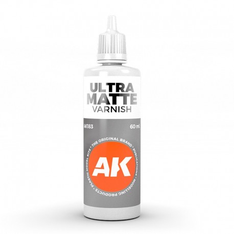 Bouteille de vernis ultra mat 60 ml de AK-Interactive