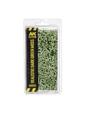 Mousse Verte Foncée Réaliste d'AK Interactive