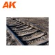 Ballast ferroviaire AK-Interactive pour dioramas