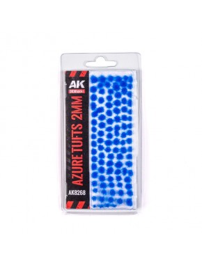 Touffes d'herbe miniature bleue Azure Fantasy 2mm d'AK-Interactive