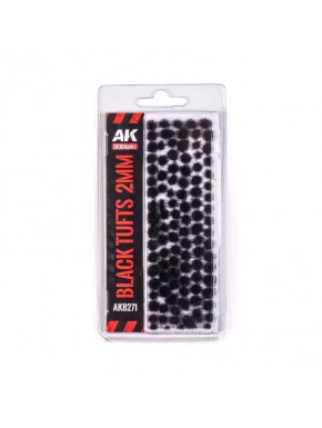 Touffes d'herbe miniatures Black Fantasy 2mm