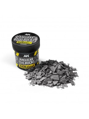 Fragments de roche angulaire pour dioramas AK-Interactive