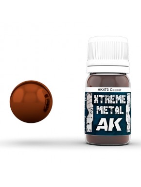 Tinta metálica cobre 30ml AK-Interactive