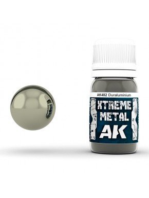 Pintura metálica Xtreme Metal Duraluminio da AK Interactive