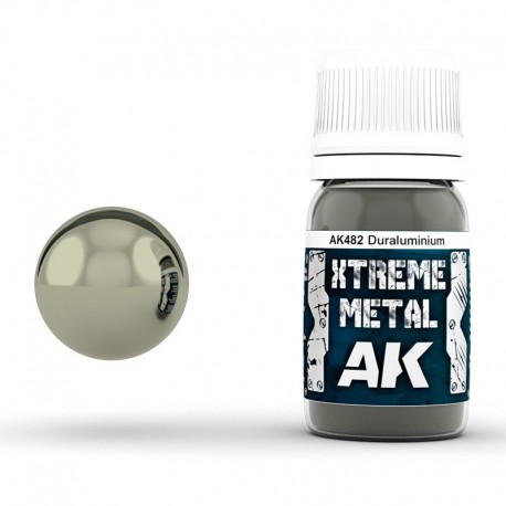 Pintura metálica Xtreme Metal Duraluminio da AK Interactive