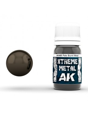 Tinta Metálica Xtreme Metal Metal Queimado Claro 30ml