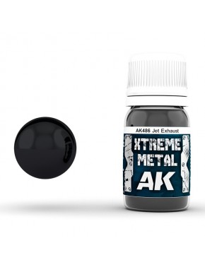 Frasco de 30ml de tinta Xtreme Metal Jet