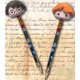 Ensemble de 2 crayon Harry et Ron Harry Potter