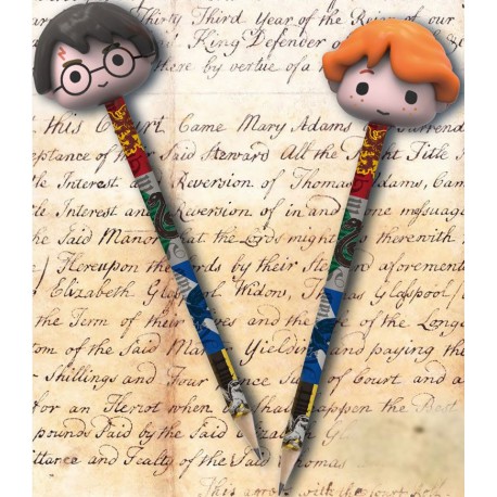 Set de 2 lápiz Harry y Ron Harry Potter