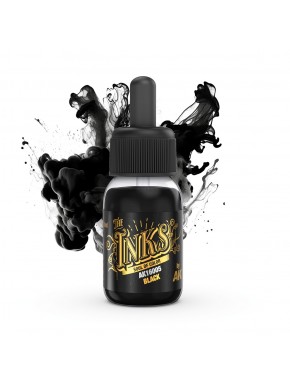 Flacon d'encre acrylique noire d'AK-Interactive