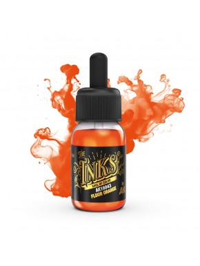 Encre Fluor Orange de AK-Interactive 30ml