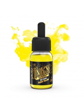 Encre acrylique jaune fluorescent AK-Interactive