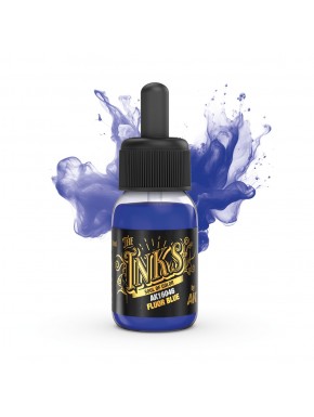 Encre acrylique Fluor Blue AK Interactive 30ml