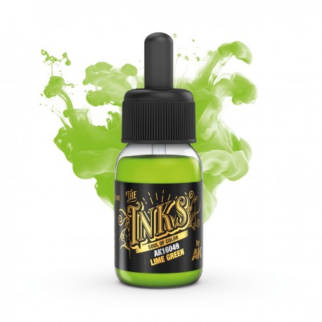 Tinta acrílica Lime Green AK-Interactive